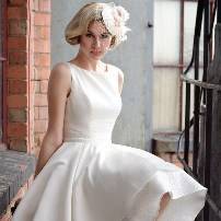 Свадебное платье в стиле 60 –х