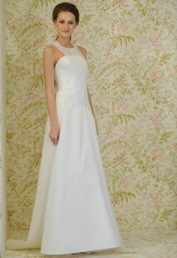 Фото свадебных платьев с коллекции Angel Sanchez "Весна 2015"